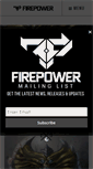 Mobile Screenshot of firepowerrecords.com